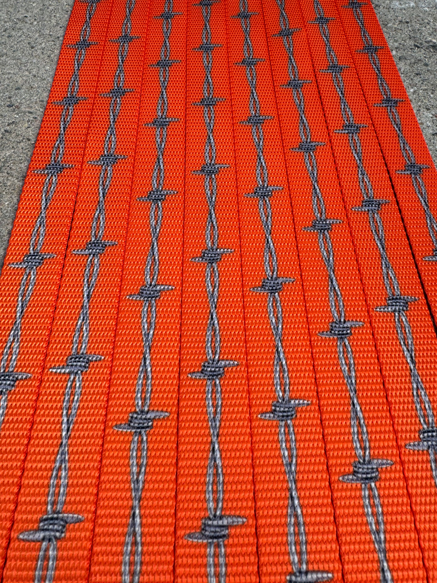 BARBEDWIRE cinch straps ORANGE