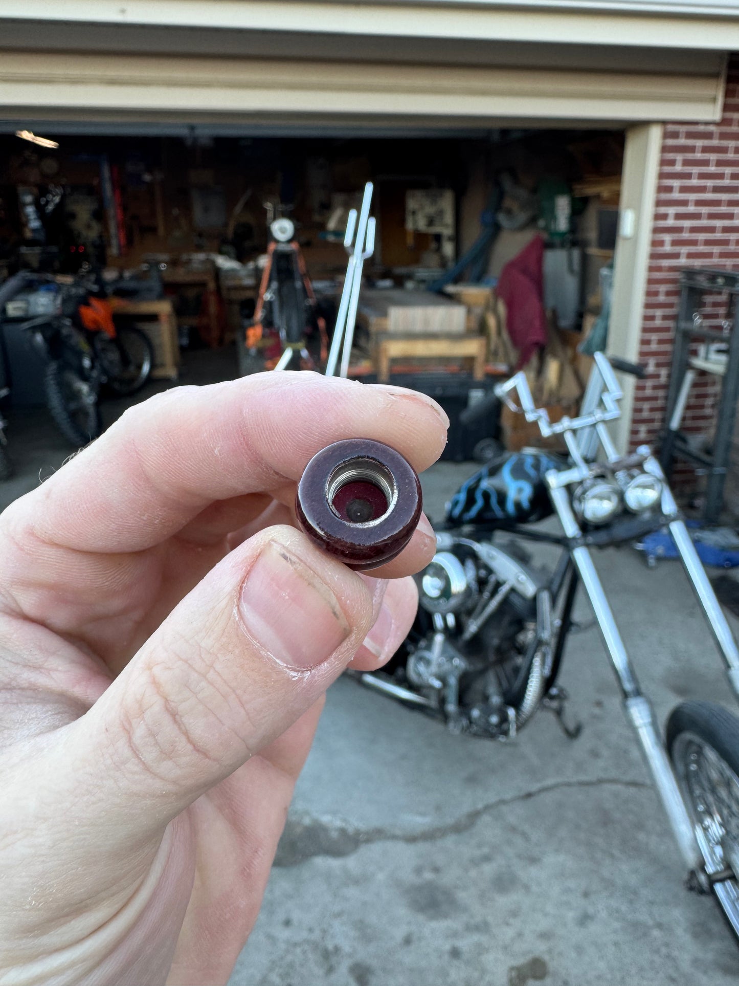 Wood valve stem caps