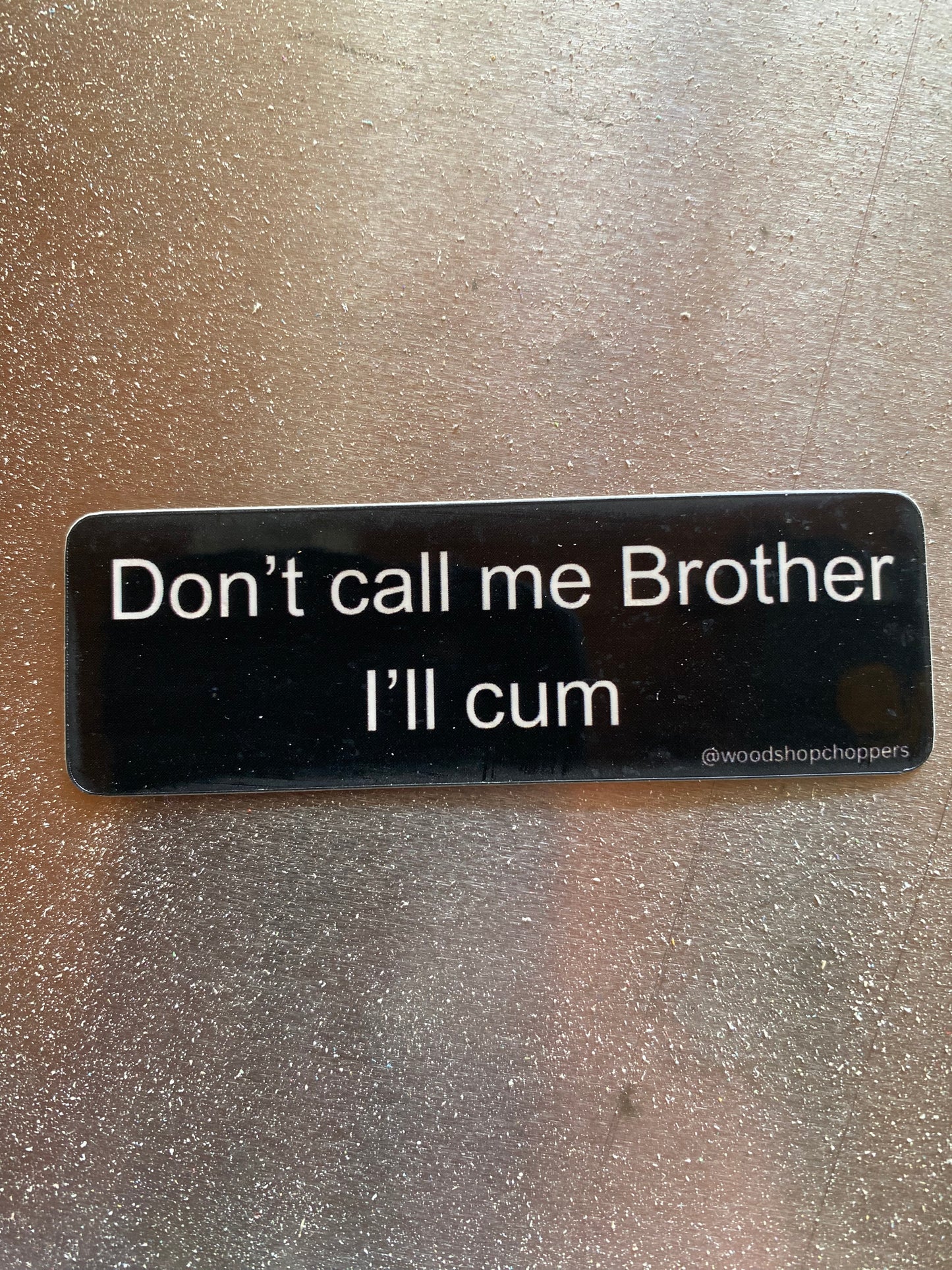 Brother Cum sticker