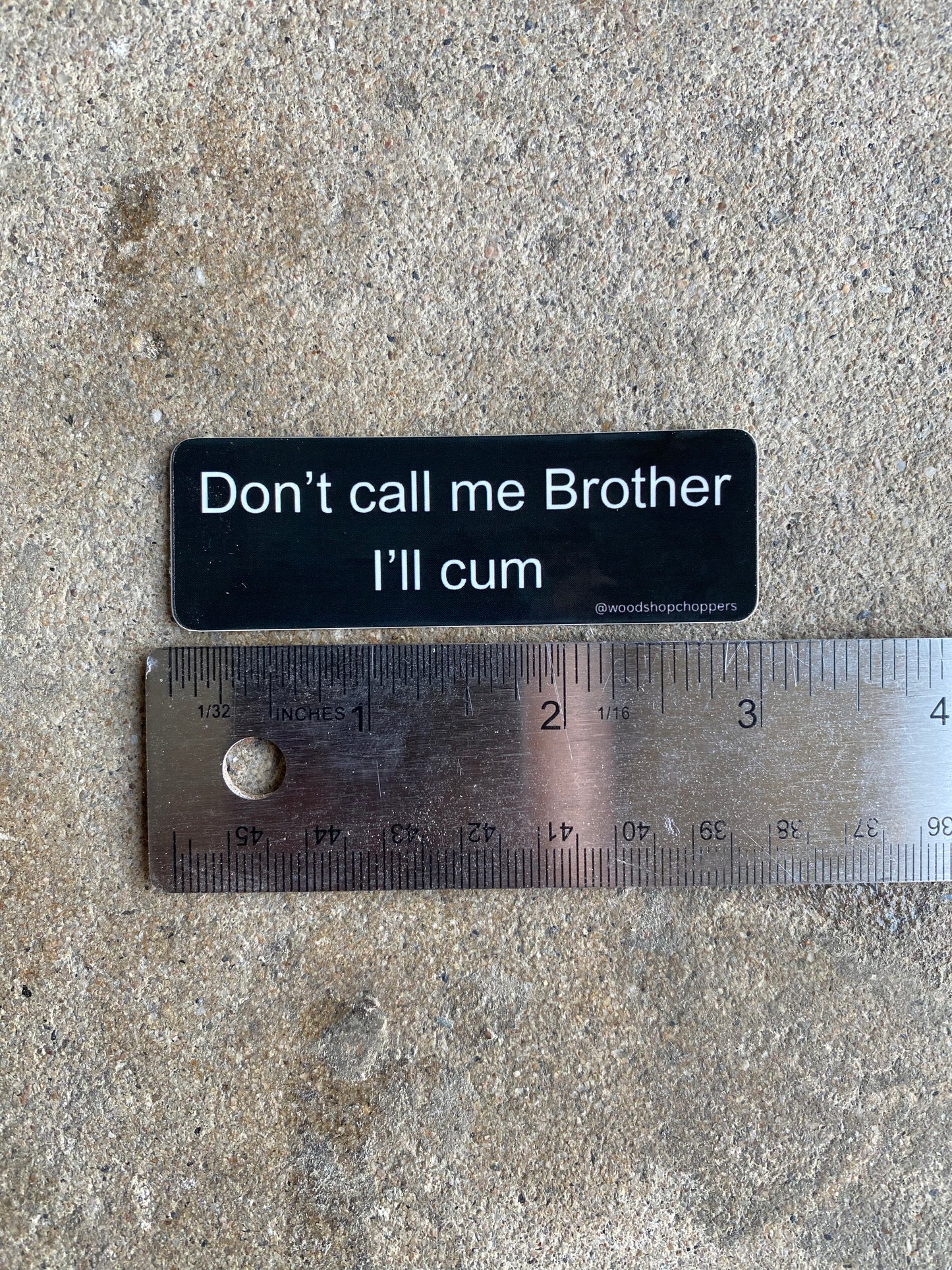 Brother Cum sticker