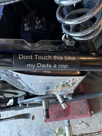 Cop Dad sticker