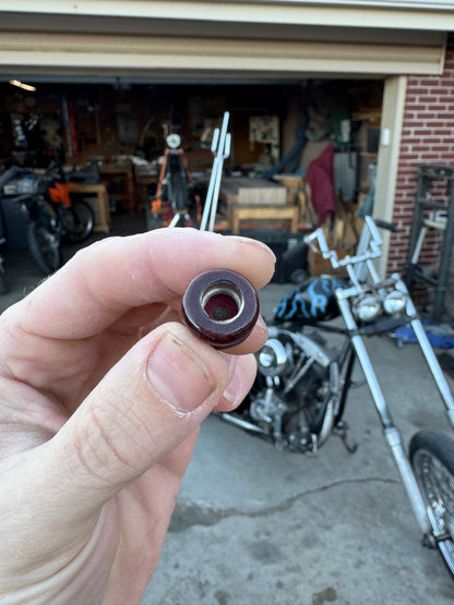 Wood valve stem caps