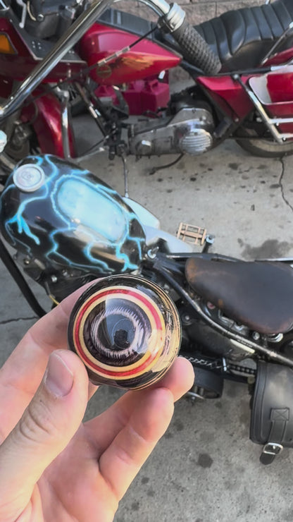 Recycled skateboards shift knob #2